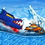 Постер игры Машина Есть Машину: Зимние приключения